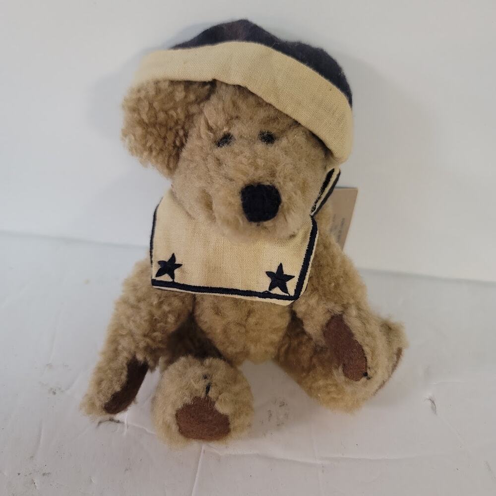 Boyds Bear Chauncey Teddy Bear With Sailor Outfit Collectible Vintage